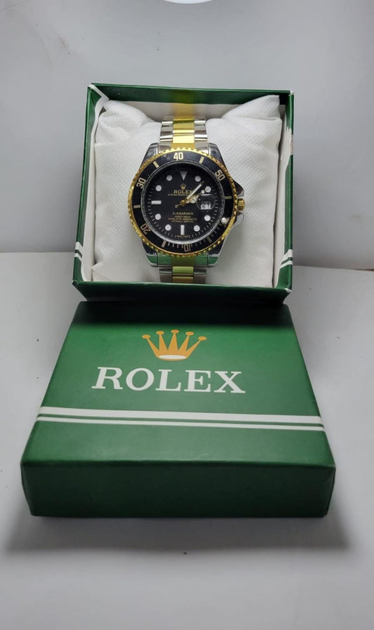 Rolex Submarine - Black And Gold